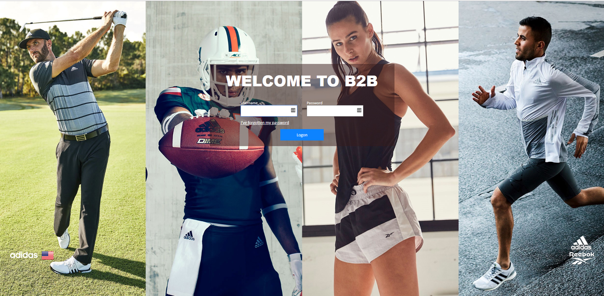 adidas b2b site